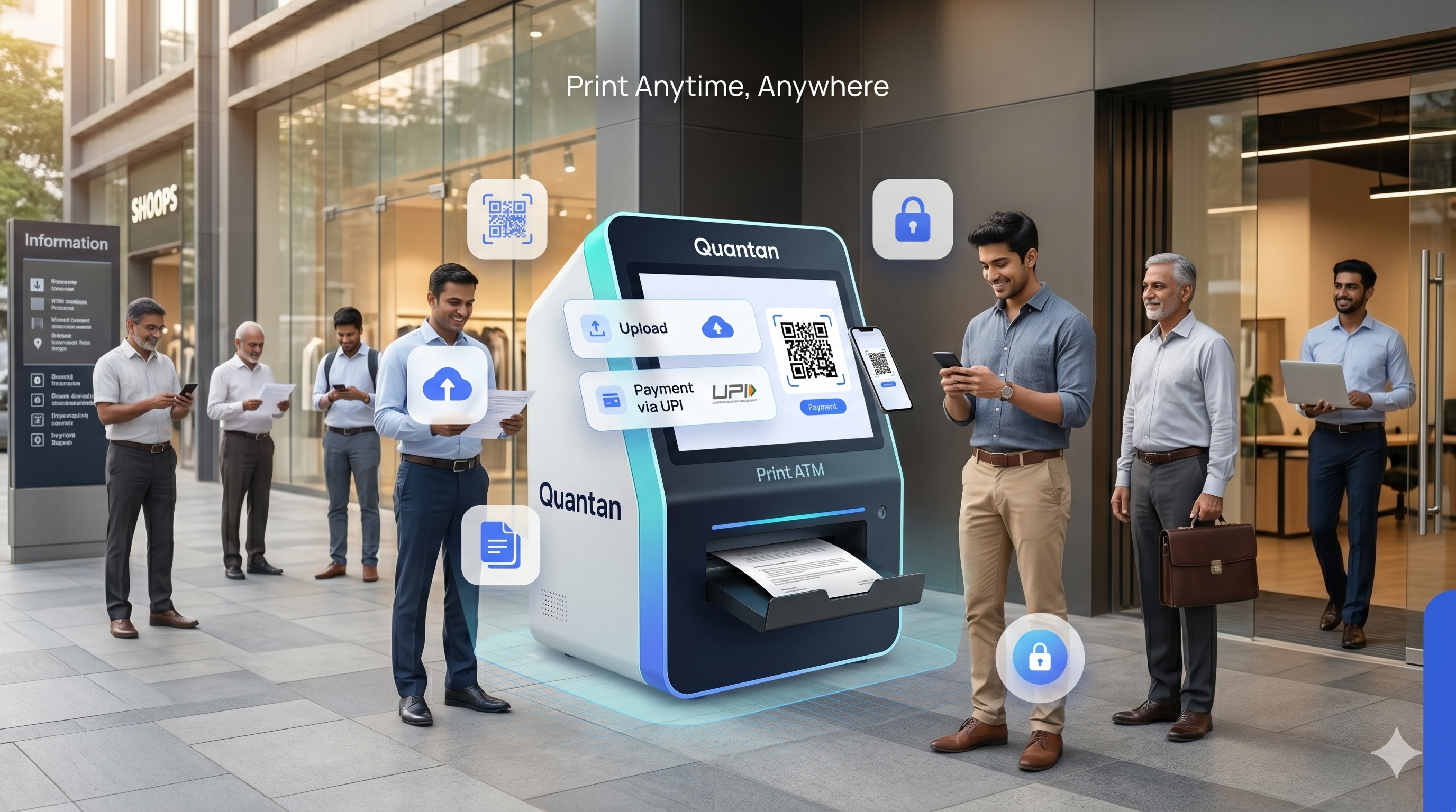 What is a Self-Service Printing Kiosk? India's First Print ATM Explained | QUANTAN